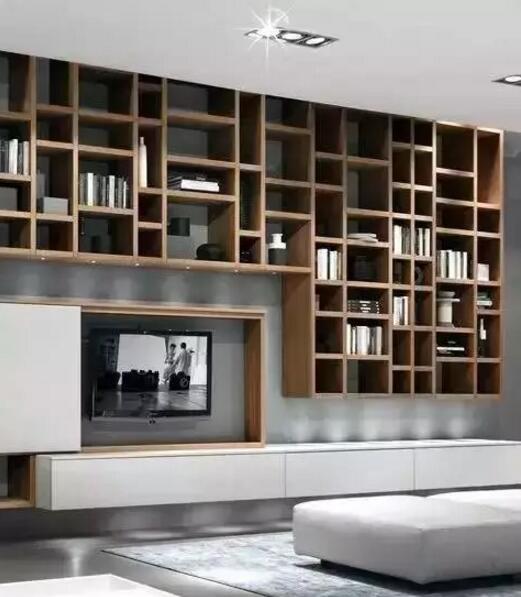 6款实用又美观的电视墙收纳柜设计物尽其用