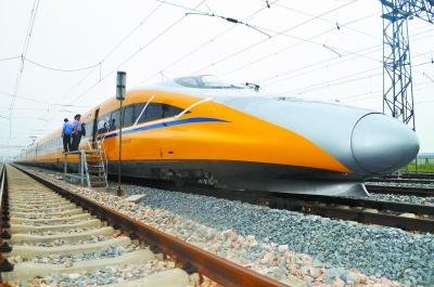 长昆客专湖南段首次进行动车检测预计年底通车