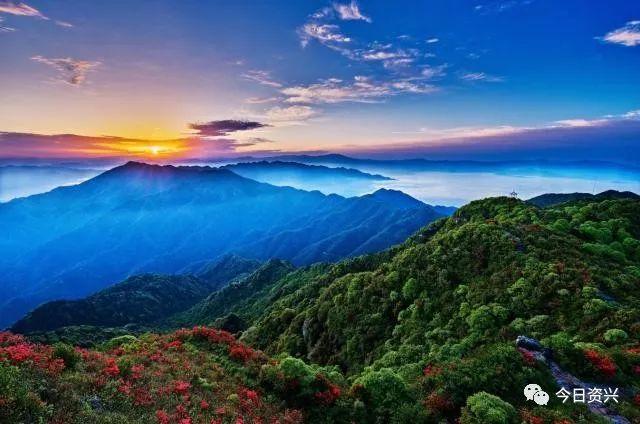 初夏五月相約郴州回龍山觀雲海賞杜鵑