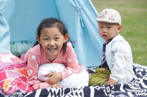 你在回京的人海里 我在惬意的花园中