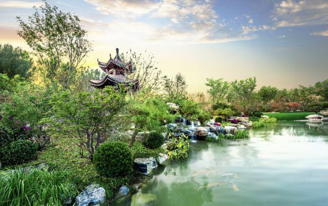 庭院水景 泰禾院子的点睛之笔