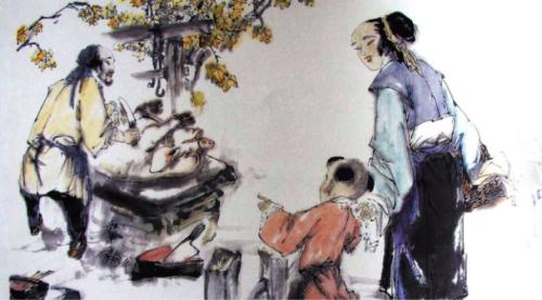 《孟母戒子》文言文翻译