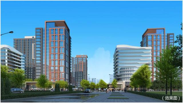 商务楼外立面设计案例：固安空港壹号街区