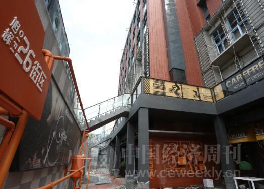  位于北京市顺义区的商办类项目旭辉26 街区。（《中国经济周刊》记者 胡巍 摄）