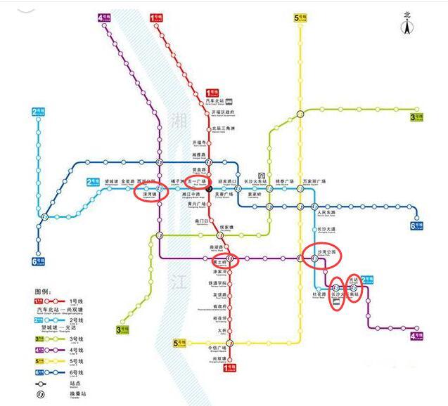 雙地鐵交匯 長沙地鐵4號線換乘站周邊樓盤都在這裡