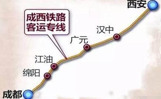 2017年成都將有大變化 預計明年年底西成鐵路開通