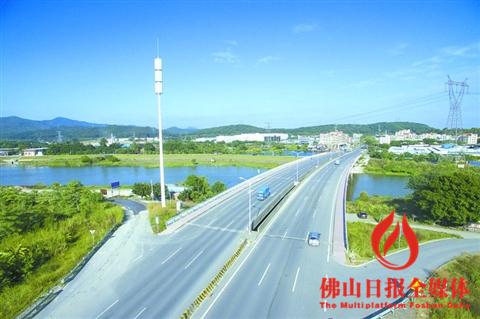 范湖大桥连通三水花都