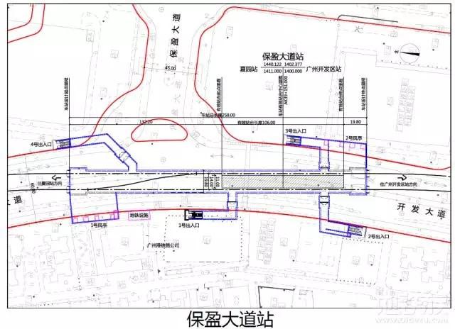 地铁5号线东延段拿到开工纸 6大站点出口位置曝光