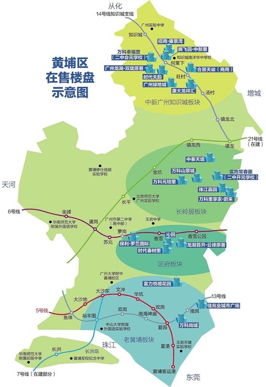 黄埔3大板块 你看中哪?_房产广州站_腾讯网