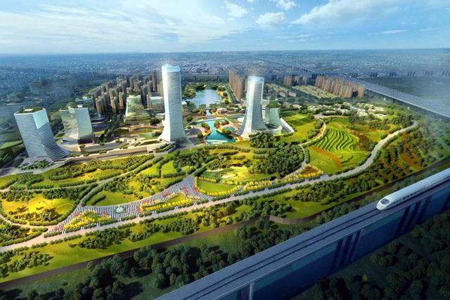 北虹桥中央住区配套规划"北虹之星"效果图