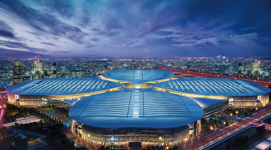 (国家会议中心示意图)