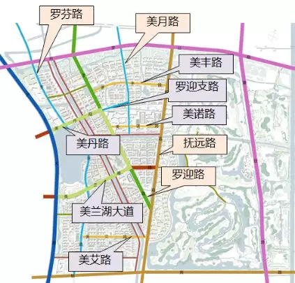 罗店新镇区属罗店新镇镇域的南块,其规划范围东起潘泾,西至沪太公路