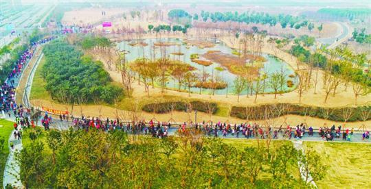 松江廣富林郊野公園今日開園 千年根脈郊野畫卷展開