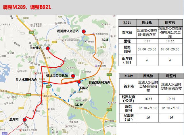 深圳公佈新公交線路調整方案看哪些線路到你家