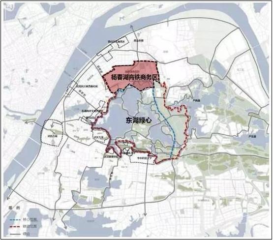 依托高铁经济 杨春湖城市副核心打造绿色