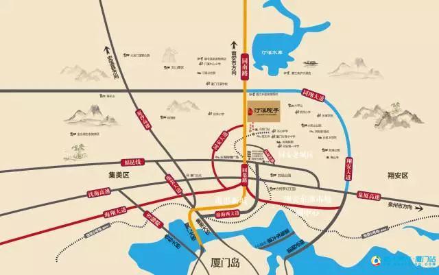 一条道路撬动一个板块 汀溪即将成为价值高地