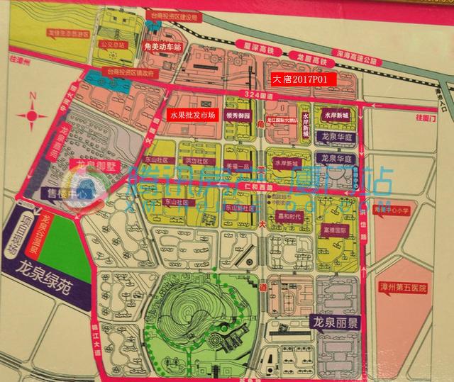 漳州角美新城区规划图片