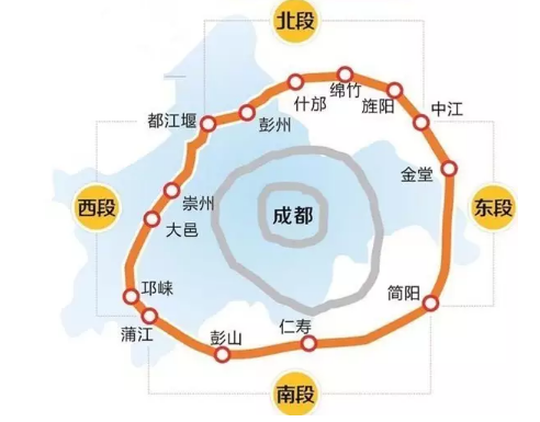 西安四环五年后通车这才是真正的大西安
