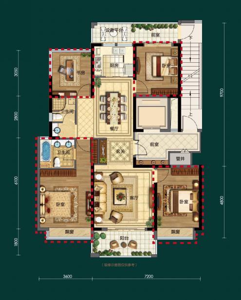 太火了跃层叠墅售罄128㎡最后一幢即将加推