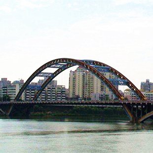 涪江三桥将在9月底完成施工