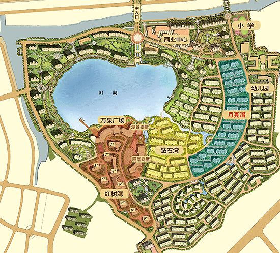 闲湖城月亮湾组团6月底开盘 vip置业计划已启动