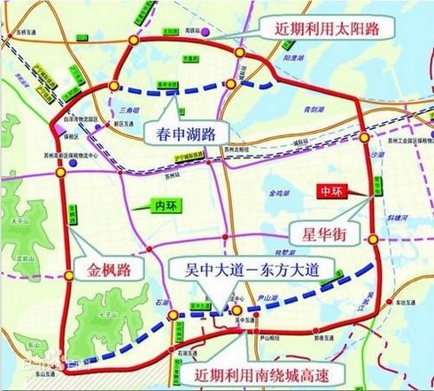 苏州中环快速路全线贯通 预计本月底正式通车