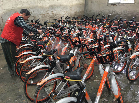 摩拜单车开展专项清洁 精细化运营保障江苏发展大会