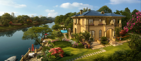 约一亩一栋,奢享半亩宽宅半亩园