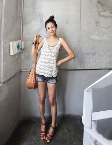 15款简约牛仔短裤轻松显高瘦 (图)