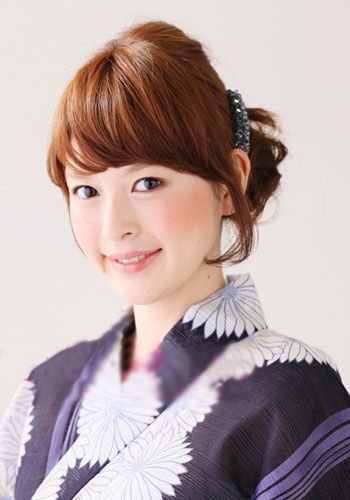 日系盘发diy 变身优雅女人