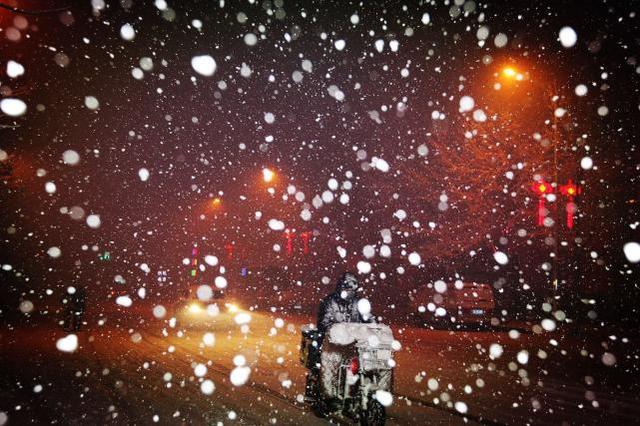 雪后寒潮大风来袭 辽宁气温骤降8-10℃