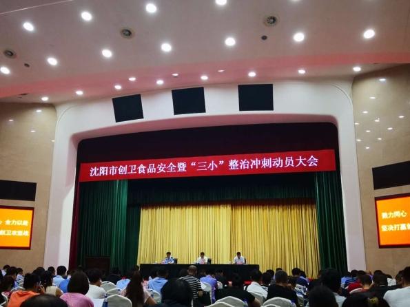 沈阳召开“三小”整治冲刺动员大会