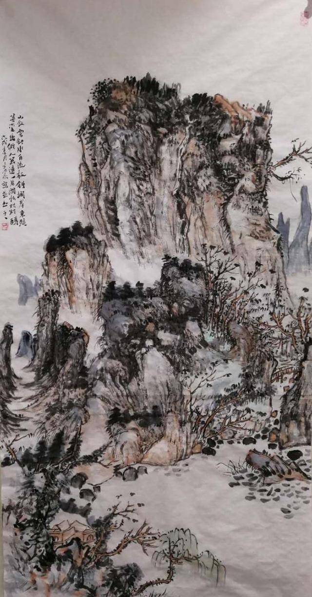 著名画家盛寿永—纪念马克思主义诞辰200周年