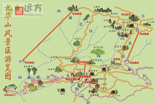 关于安徽九华山的旅游玩攻略