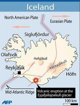 冰岛一火山爆发数百人被疏散 