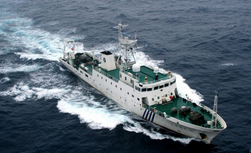 资料图:中国"海监46"船已多次赴钓鱼岛海域维权巡航