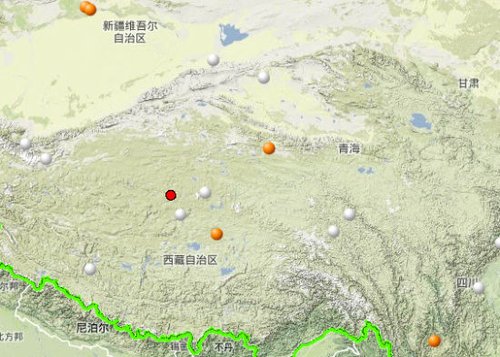 西藏自治区那曲地区尼玛县发生5.1级地震