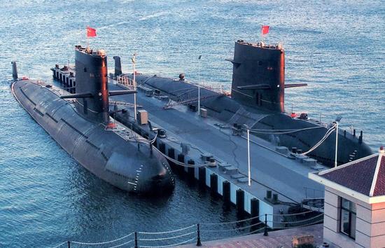 中国单壳潜艇图片