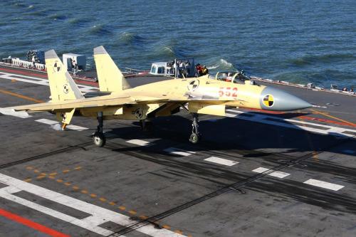 资料图:歼15上舰时全部使用俄制al31发动机