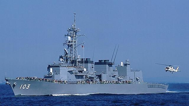 资料图:日本海上自卫队驱逐舰