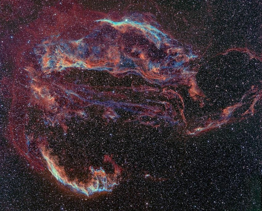 天鹅座星云图片