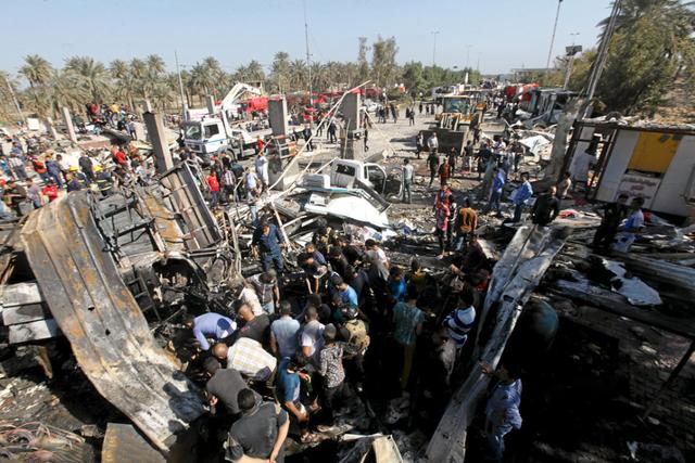 伊拉克发生自杀爆炸致至少60人死 is认领