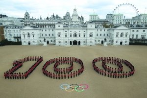 伦敦奥运会百天倒计时公布口号：激励一代人