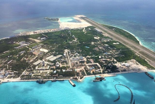 中国南海永兴岛跑道长2千米 可驻扎战机