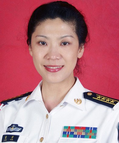 资料图:中国海军大校梁芳