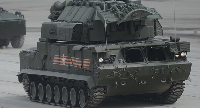 资料图:俄罗斯现役的道尔—m1防空导弹系统