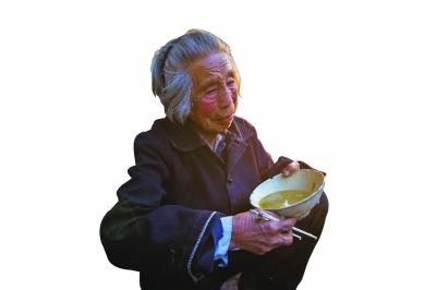 85岁的老人金赵氏