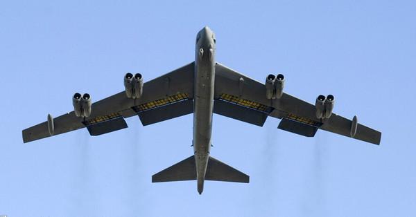 資料圖:b-52轟炸機