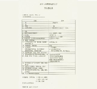 中山大学学生登记表关于邓小平的记录