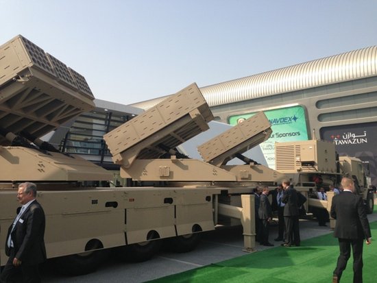 中美俄英军火巨头抢滩中东 武器多为沙漠特制